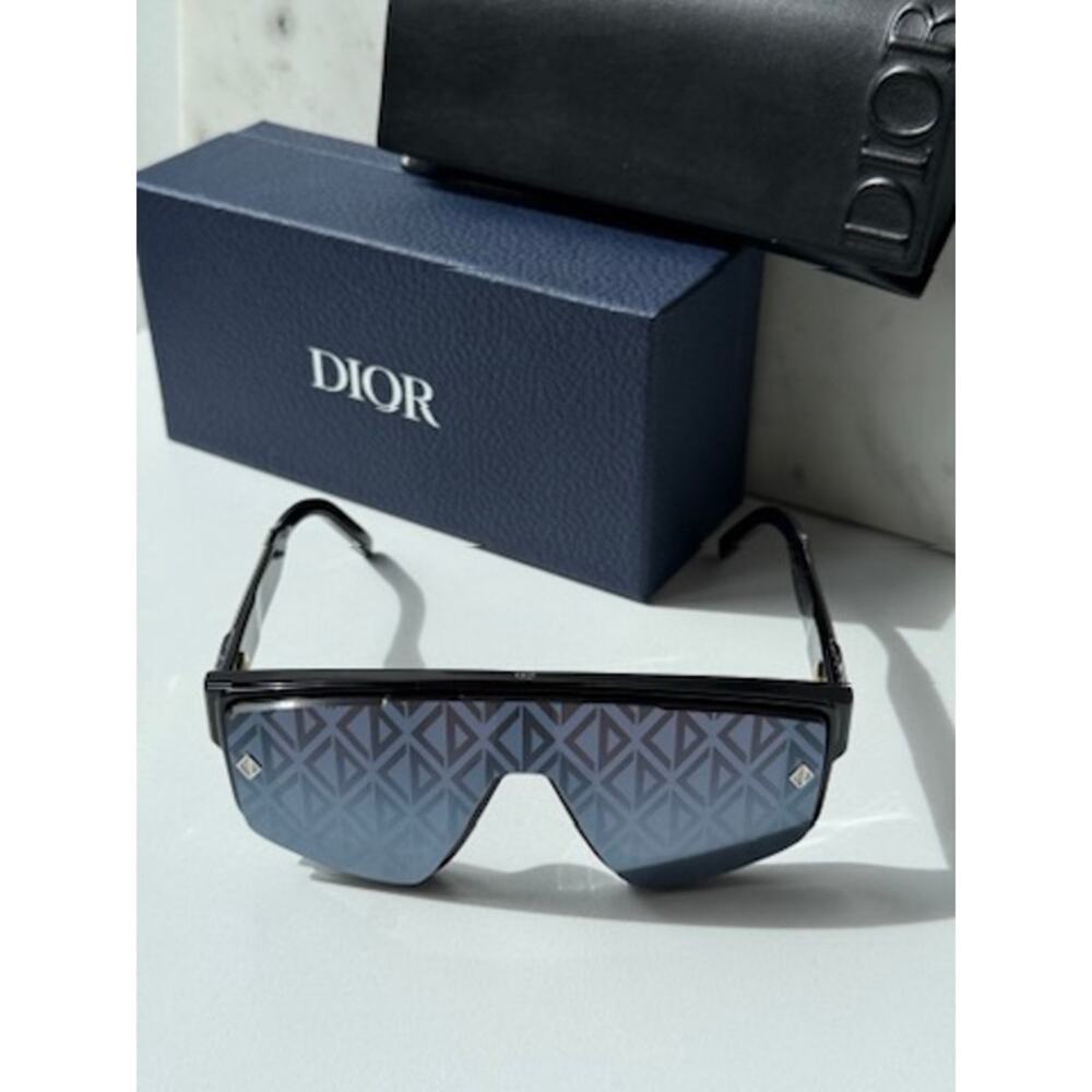 NEW Dior CD Diamond M1U Clip On Sunglasses in Black $740 - Picture 10 of 11